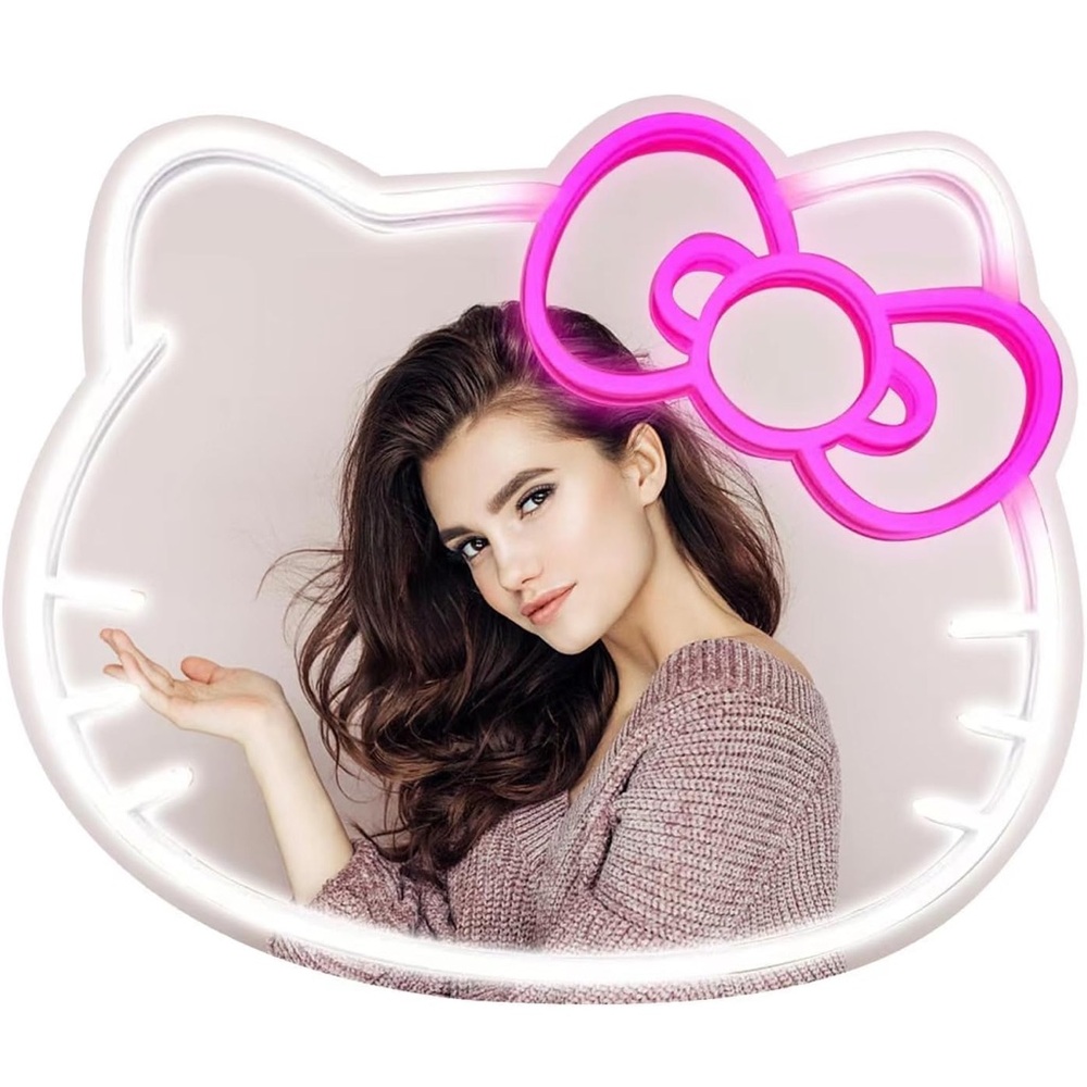 Hello Kitty Neon Light with Pink Bow